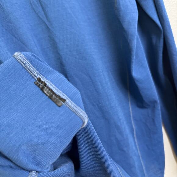 Kuhl Valiant Shirt Mens Size XL Blue Long Sleeve Crew Wool Blend Outdoors Hiking - Picture 10 of 10